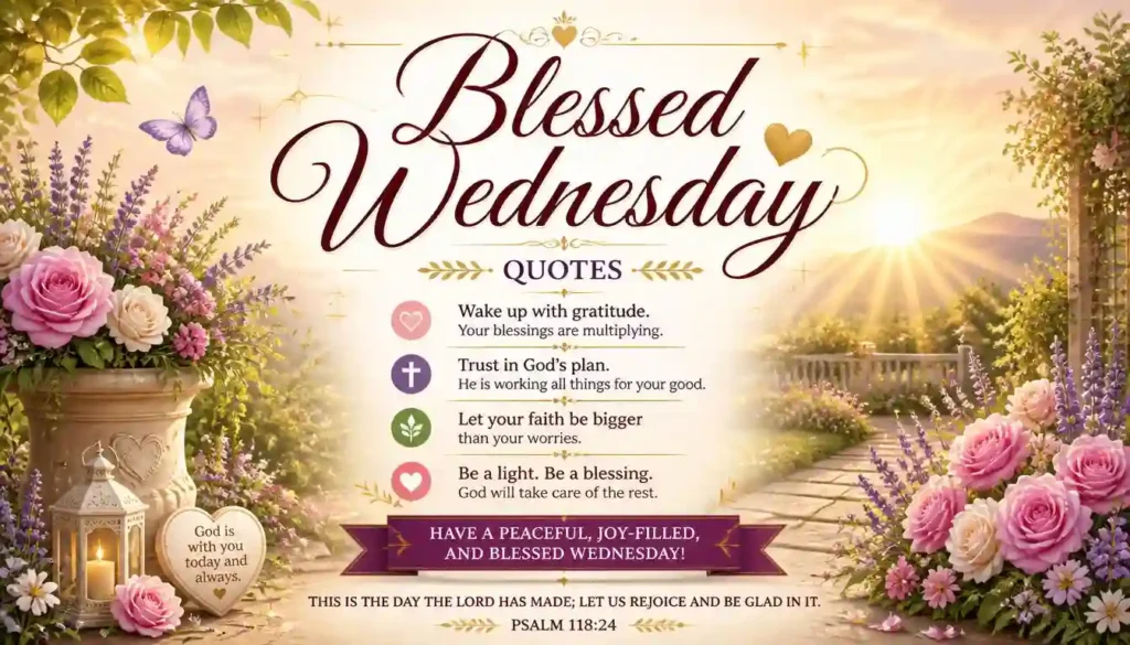Blessed Wednesday Quotes