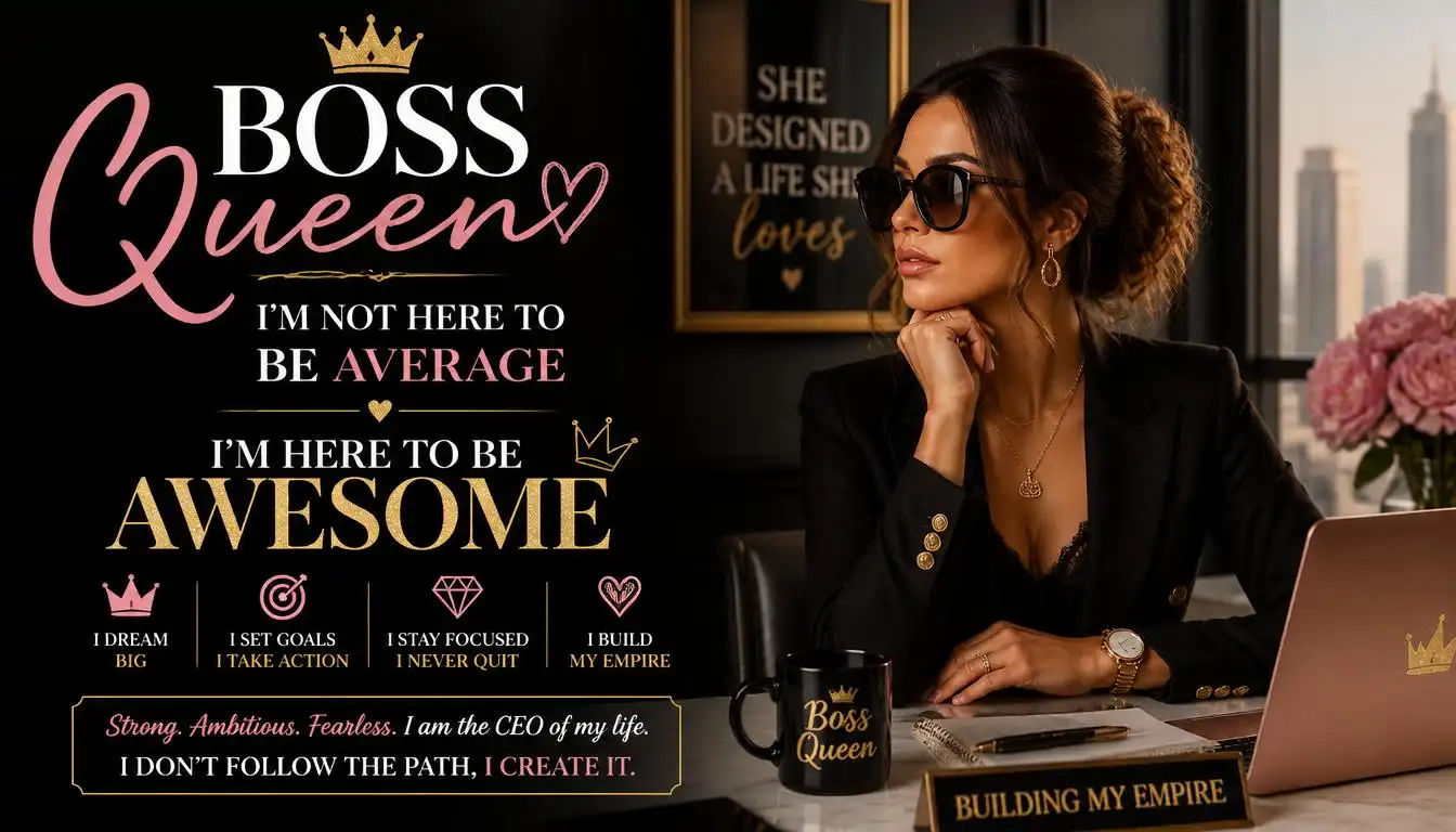 Motivational Boss Queen Quotes for Ambition